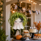 Cute Ghost Hanging Planter