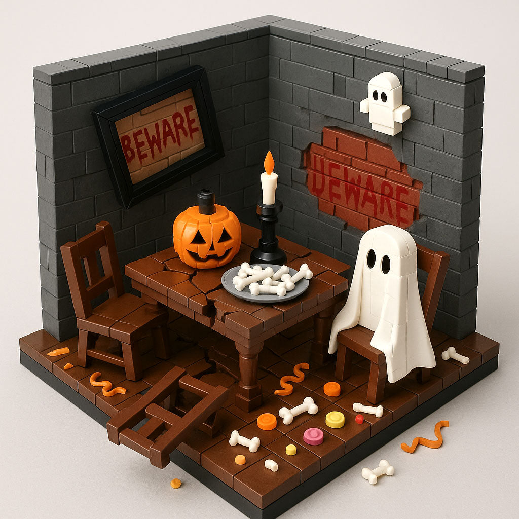 Haunted House Block Set