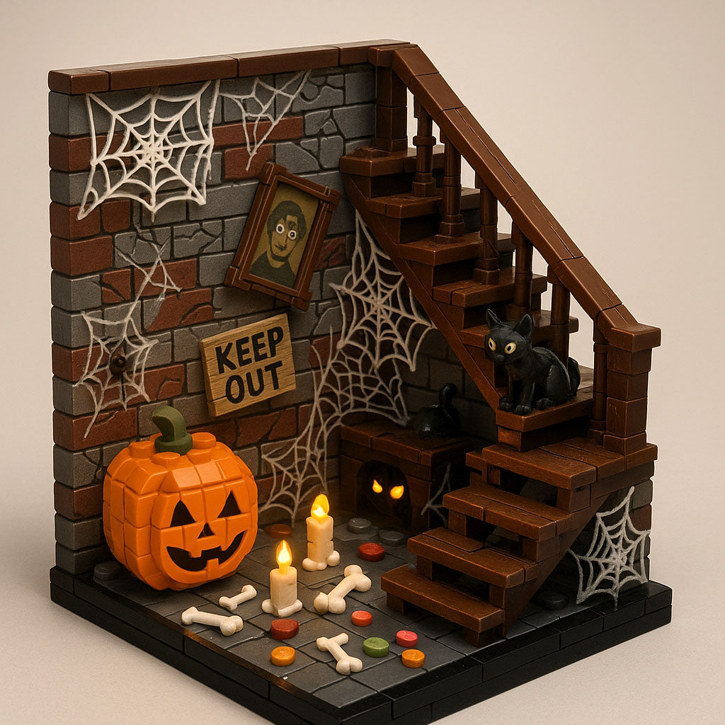 Haunted House Block Set