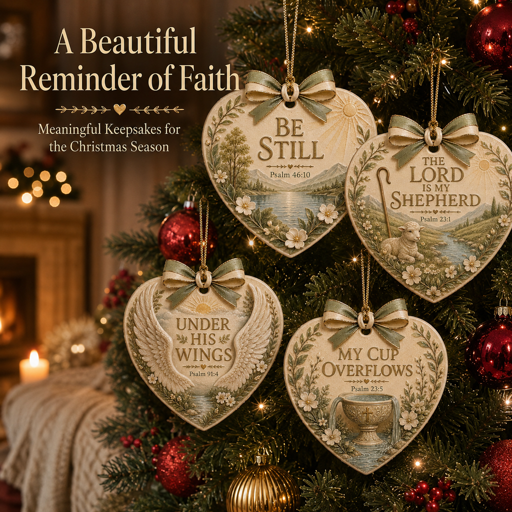 ✝️ Christian Faith x Christmas Ornament
