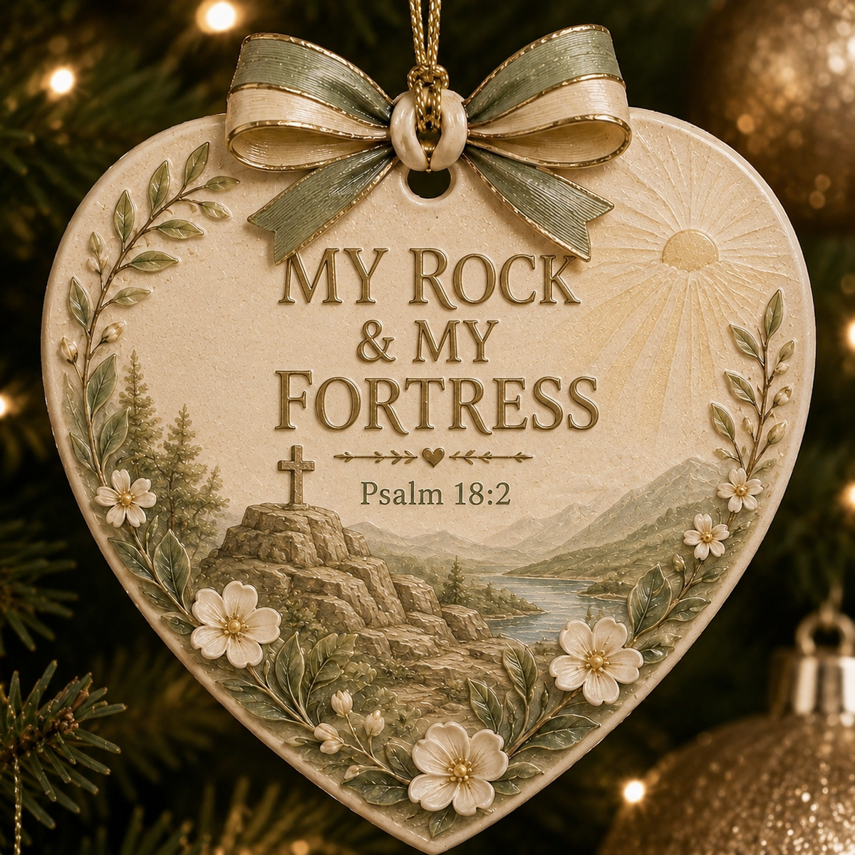 ✝️ Christian Faith x Christmas Ornament