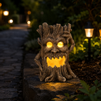 Spooky Tree Stump Halloween Decoration
