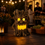 Spooky Tree Stump Halloween Decoration