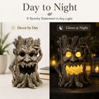 Spooky Tree Stump Halloween Decoration
