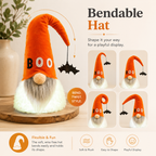 Halloween Style Cute Light-Up Gnome Decor