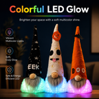 Halloween Style Cute Light-Up Gnome Decor