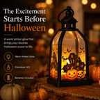 Lighted Halloween Story Lantern