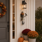 Halloween Pumpkin Skeleton Door Bell