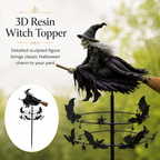 Halloween Witch Garden Stake Decor