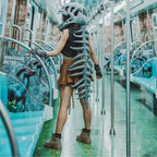 ƒHalloween Dinosaur Skeleton Costume
