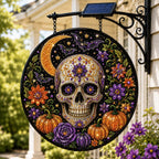 ƒ Solar Halloween LED Hanging Sign Light