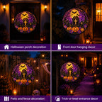 ƒ Solar Halloween LED Hanging Sign Light